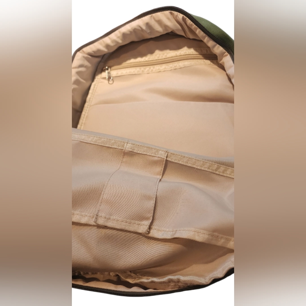 Green Patterned Men's Backpack - image 5